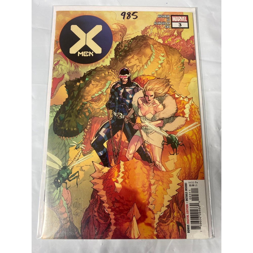 X-Men 3 Marvel Comics 2019 Jonathan Hickman Leinil Francis Yu Cyclops Emma Frost